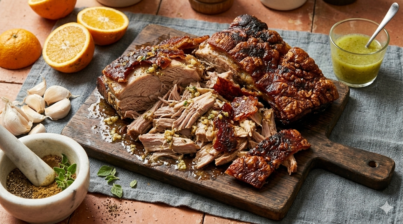 Lechón Asado - Cuban roast pork