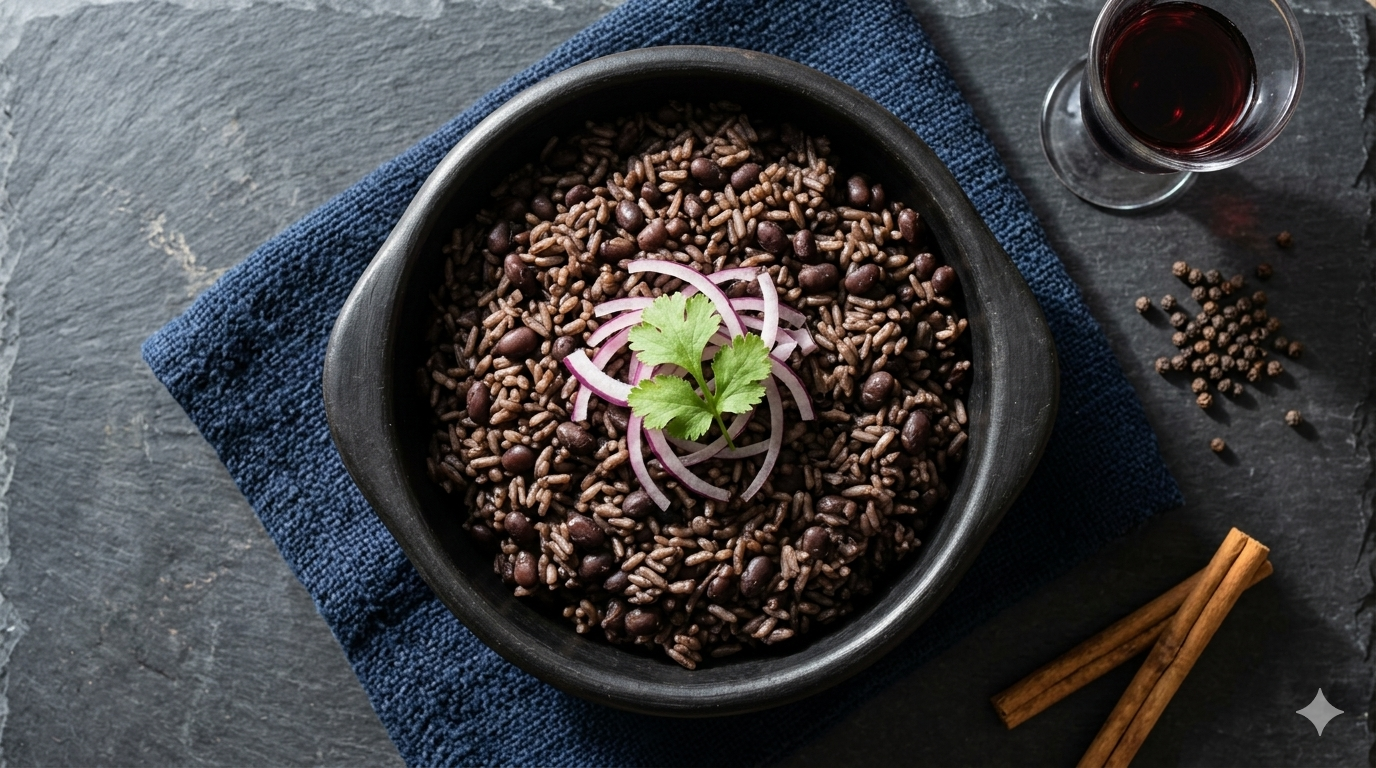 Moros y Cristianos - Black beans and rice